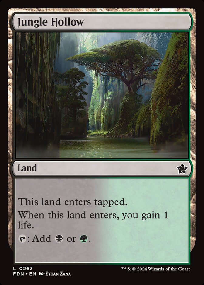 Clareira na Selva / Jungle Hollow - Magic: The Gathering - MoxLand