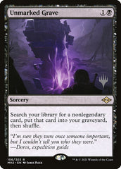 Túmulo Incógnito / Unmarked Grave - Magic: The Gathering - MoxLand