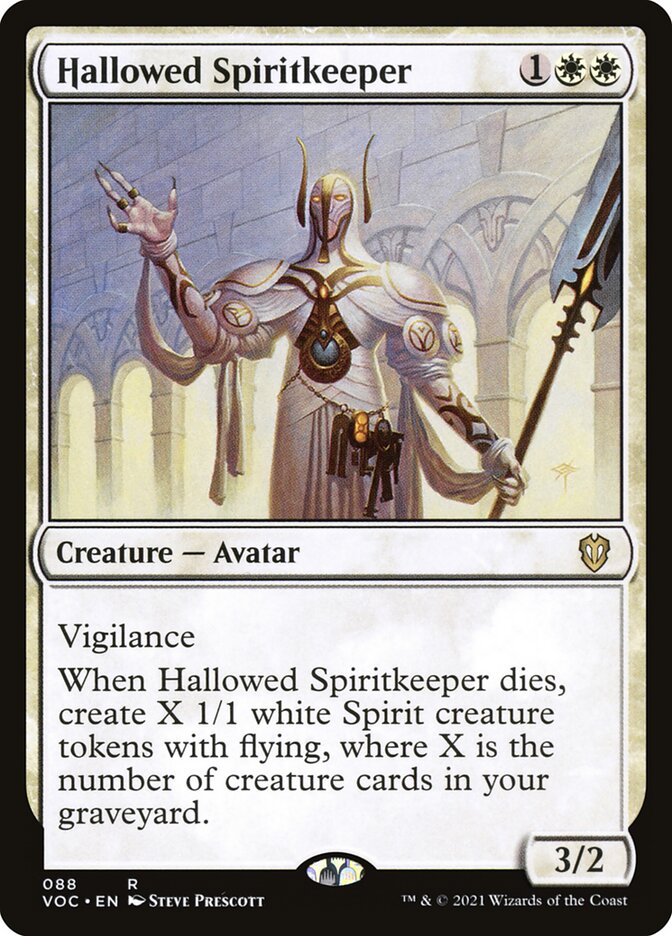 Guardião dos Espíritos Consagrado / Hallowed Spiritkeeper - Magic: The Gathering - MoxLand