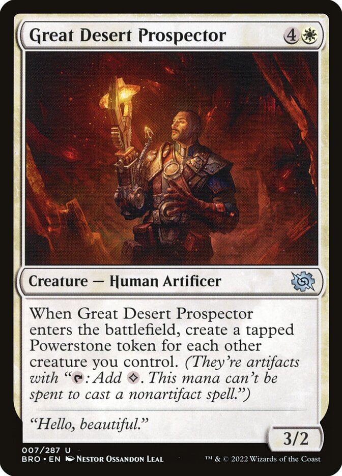 Prospector do Grande Deserto / Great Desert Prospector - Magic: The Gathering - MoxLand