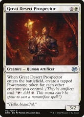 Prospector do Grande Deserto / Great Desert Prospector - Magic: The Gathering - MoxLand