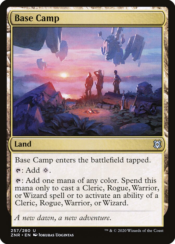 Acampamento Base / Base Camp - Magic: The Gathering - MoxLand