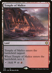Templo da Maleficência / Temple of Malice - Magic: The Gathering - MoxLand