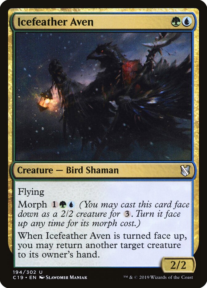Aviano Pena Gélida / Icefeather Aven - Magic: The Gathering - MoxLand