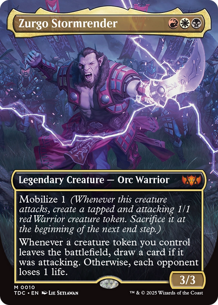 Zurgo Stormrender - Magic: The Gathering - MoxLand