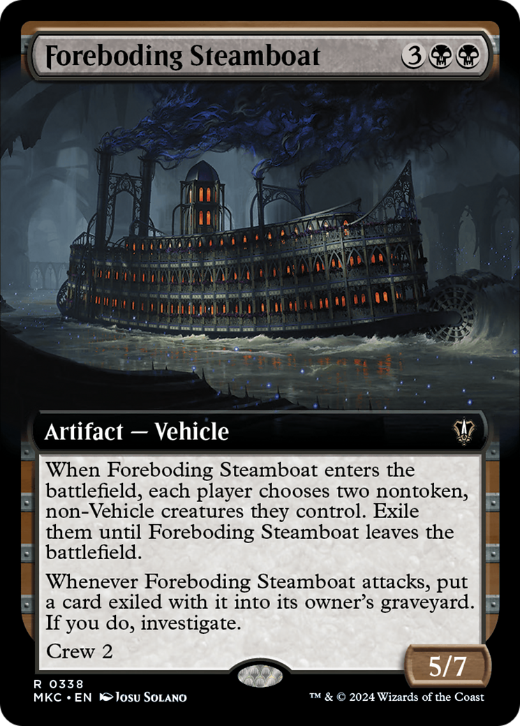 Foreboding Steamboat - Magic: The Gathering - MoxLand