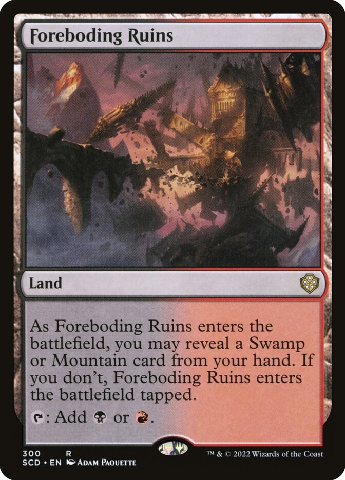 Ruínas Agourentas / Foreboding Ruins - Magic: The Gathering - MoxLand