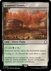 Bosques Esparsos / Scattered Groves - Magic: The Gathering - MoxLand