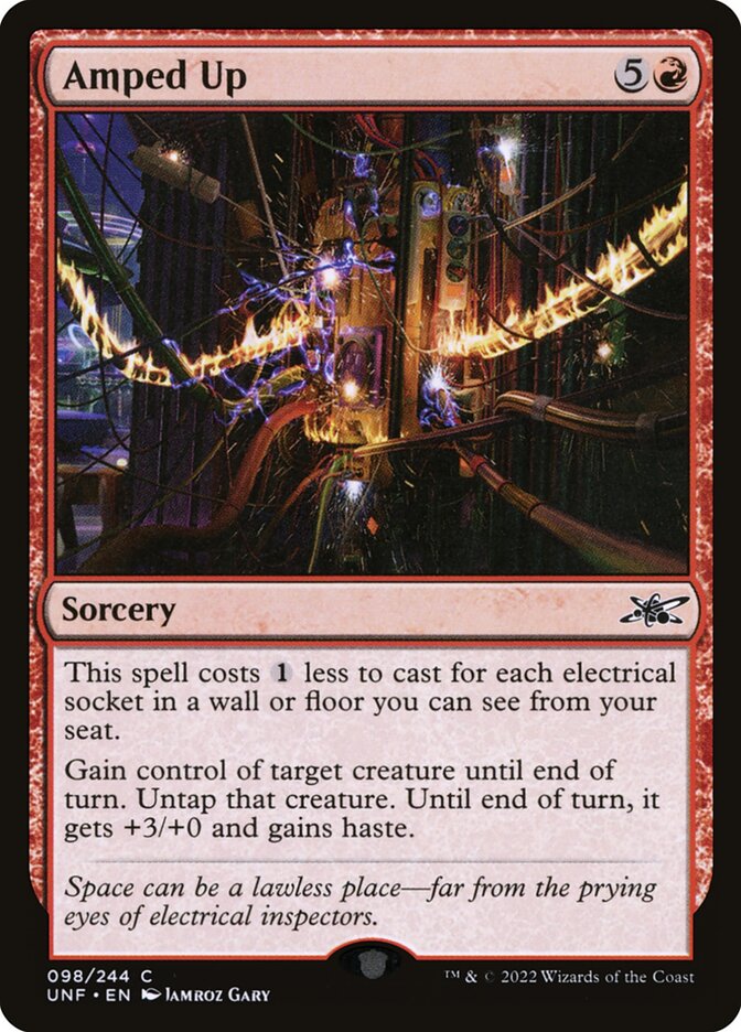 Amped Up - Magic: The Gathering - MoxLand
