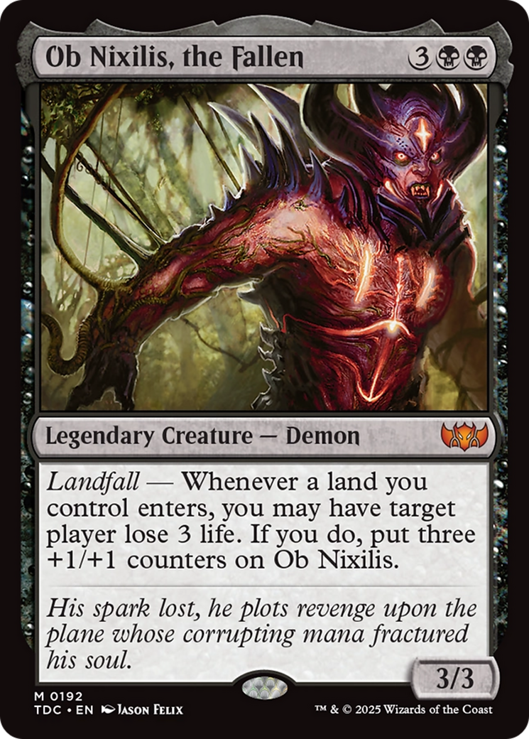 Ob Nixilis, o Caído / Ob Nixilis, the Fallen - Magic: The Gathering - MoxLand