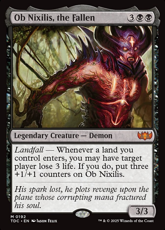 Ob Nixilis, o Caído / Ob Nixilis, the Fallen - Magic: The Gathering - MoxLand