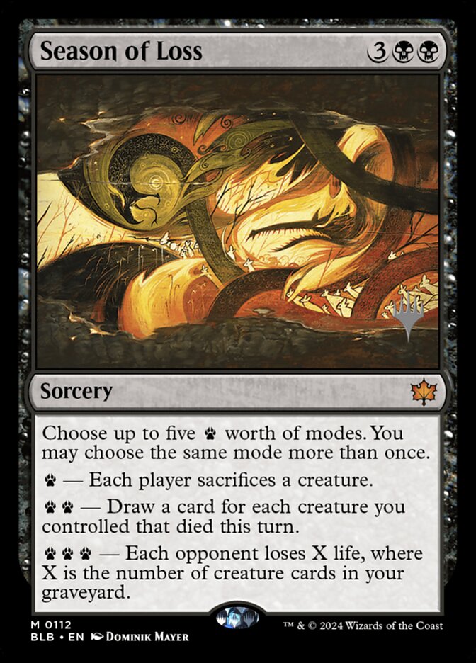 Season of Loss - Magic: The Gathering - MoxLand