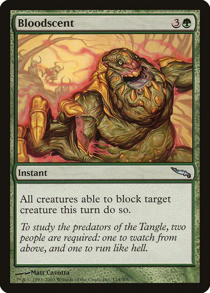 Cheiro de Sangue / Bloodscent - Magic: The Gathering - MoxLand