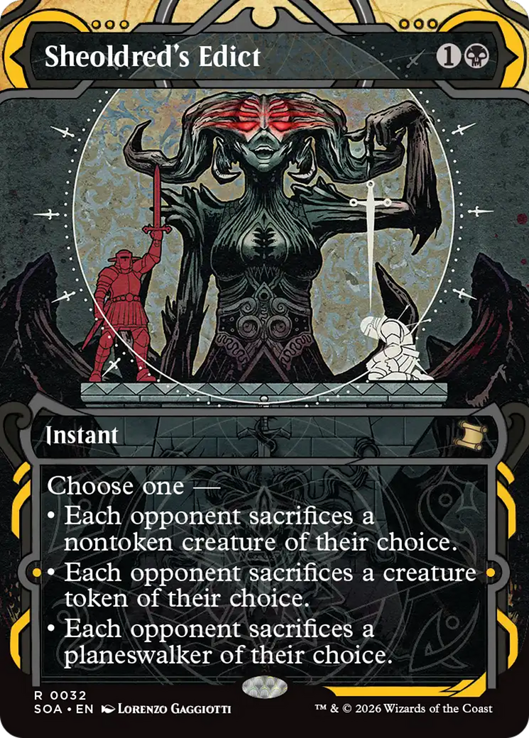 Édito de Sheoldred / Sheoldred's Edict - Magic: The Gathering - MoxLand