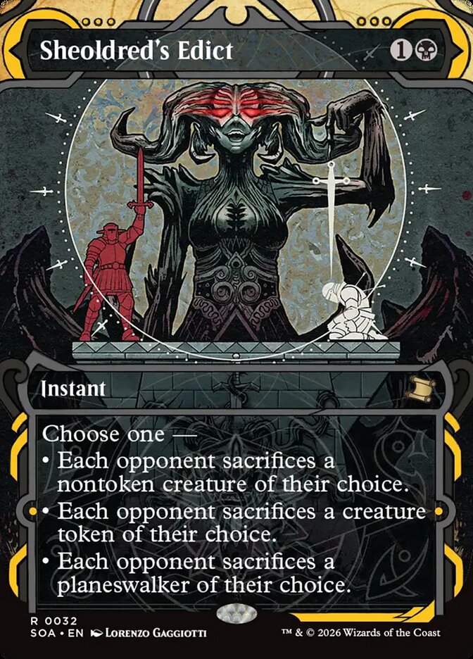 Édito de Sheoldred / Sheoldred's Edict - Magic: The Gathering - MoxLand