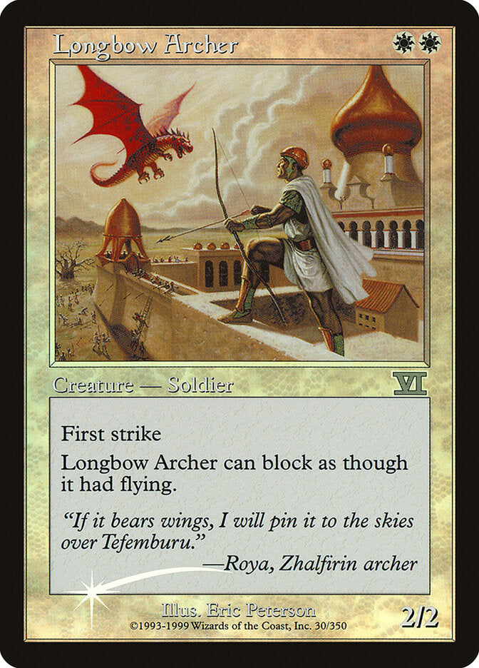 Arqueiro de Arco Longo / Longbow Archer - Magic: The Gathering - MoxLand