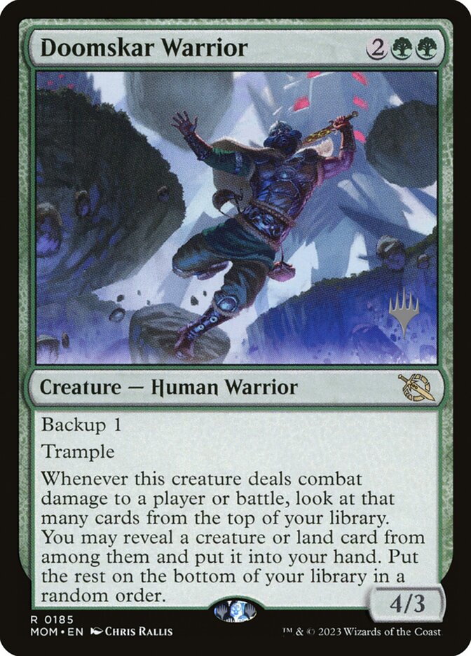 Guerreiro de Doomskar / Doomskar Warrior - Magic: The Gathering - MoxLand