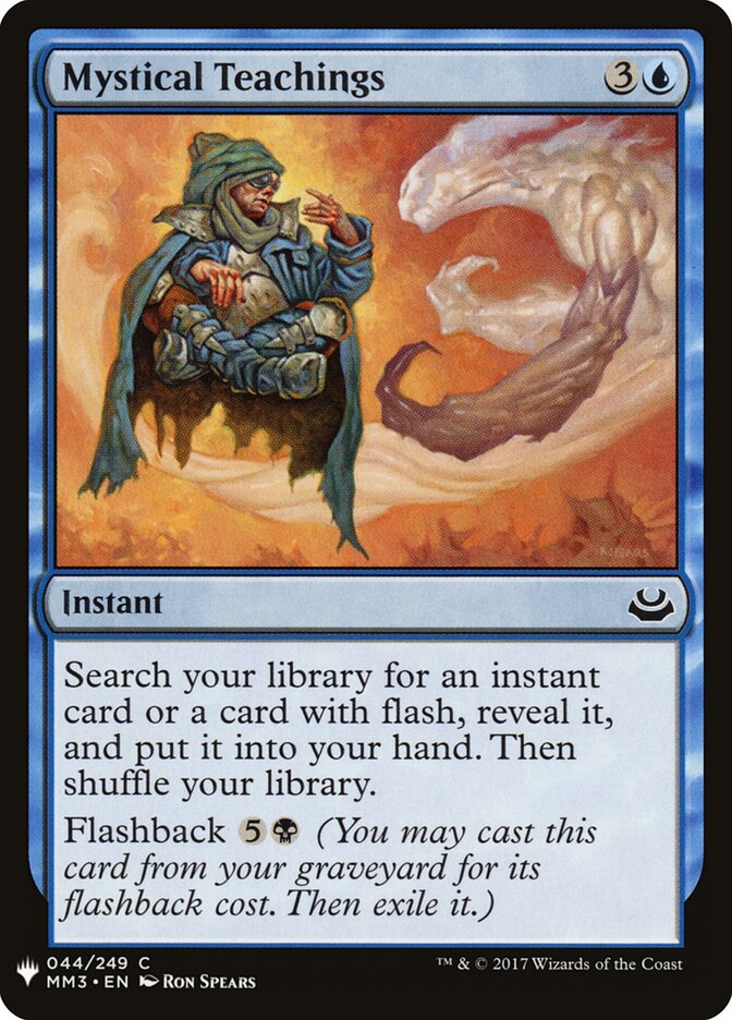 Ensinamentos Místicos / Mystical Teachings - Magic: The Gathering - MoxLand