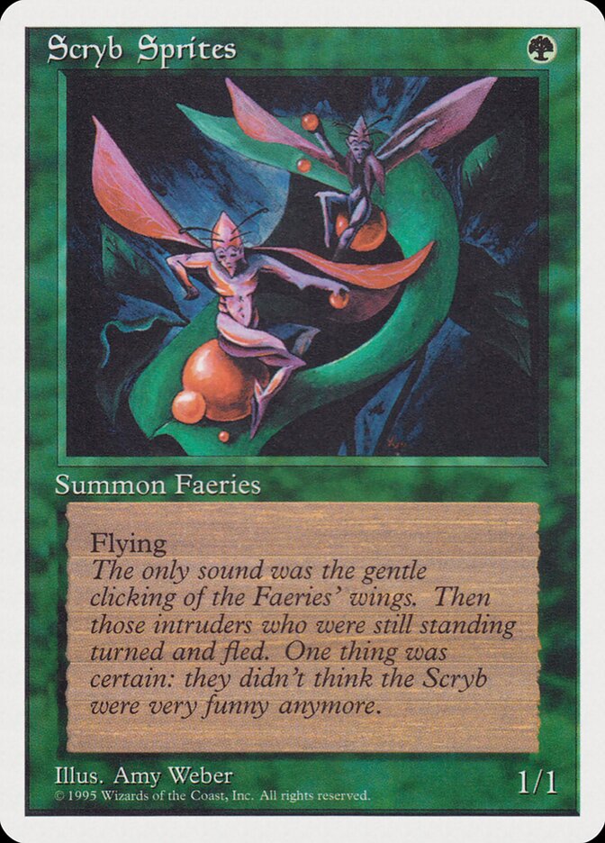 Sílfides da Scryb / Scryb Sprites - Magic: The Gathering - MoxLand