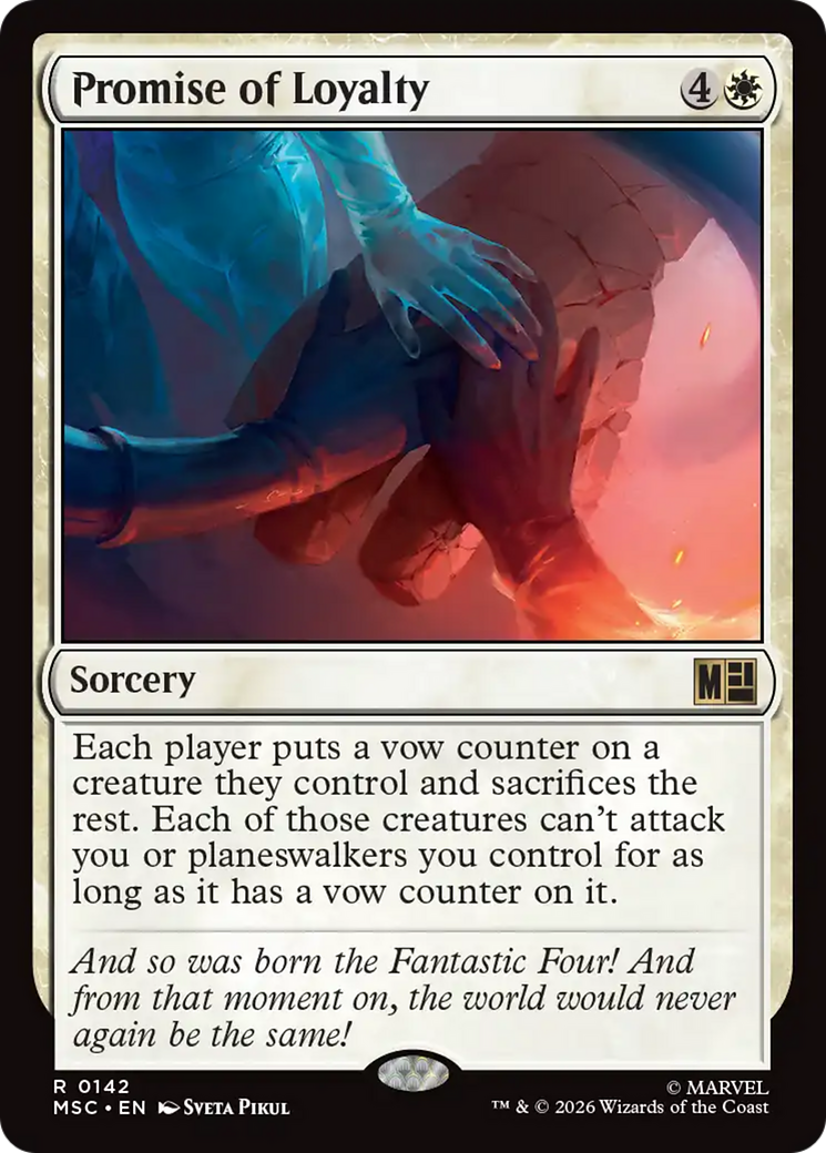 Promessa de Lealdade / Promise of Loyalty - Magic: The Gathering - MoxLand