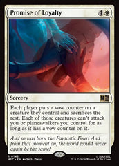 Promessa de Lealdade / Promise of Loyalty - Magic: The Gathering - MoxLand