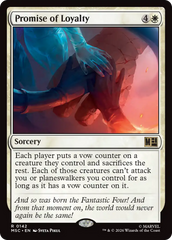 Promessa de Lealdade / Promise of Loyalty - Magic: The Gathering - MoxLand