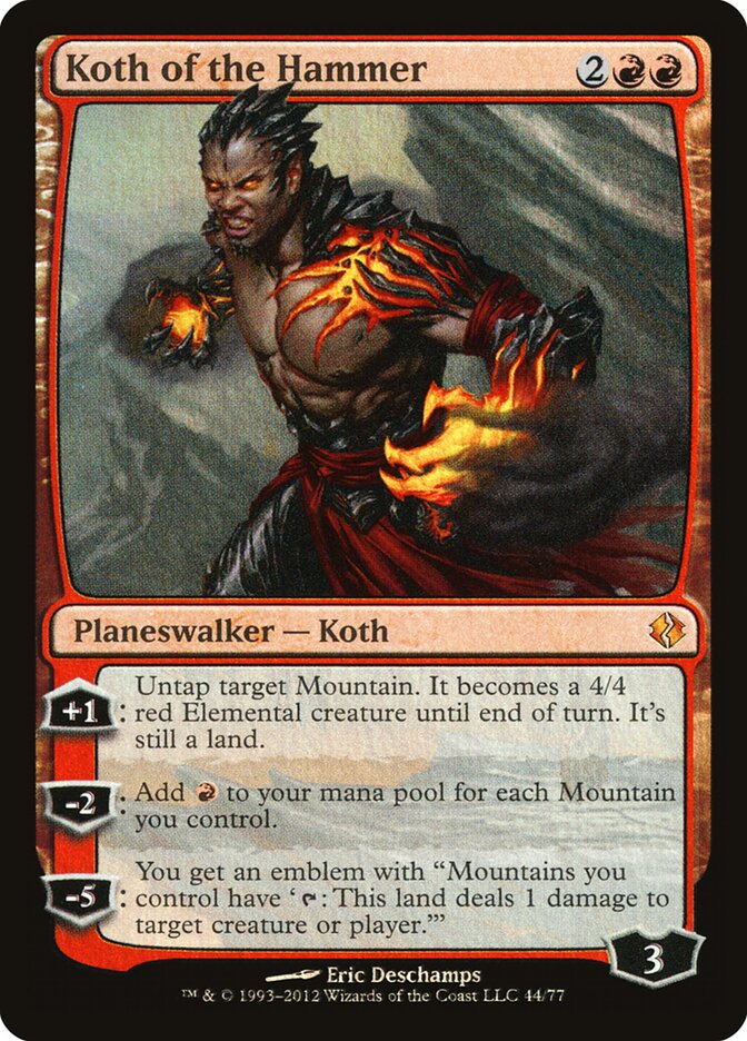 Koth do Martelo / Koth of the Hammer - Magic: The Gathering - MoxLand
