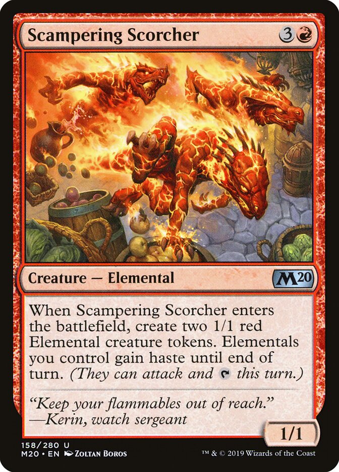 Chamuscador Desabalado / Scampering Scorcher - Magic: The Gathering - MoxLand