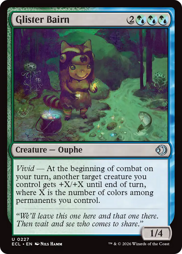 Mindinha Brilhadora / Glister Bairn - Magic: The Gathering - MoxLand