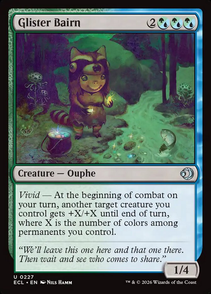 Mindinha Brilhadora / Glister Bairn - Magic: The Gathering - MoxLand