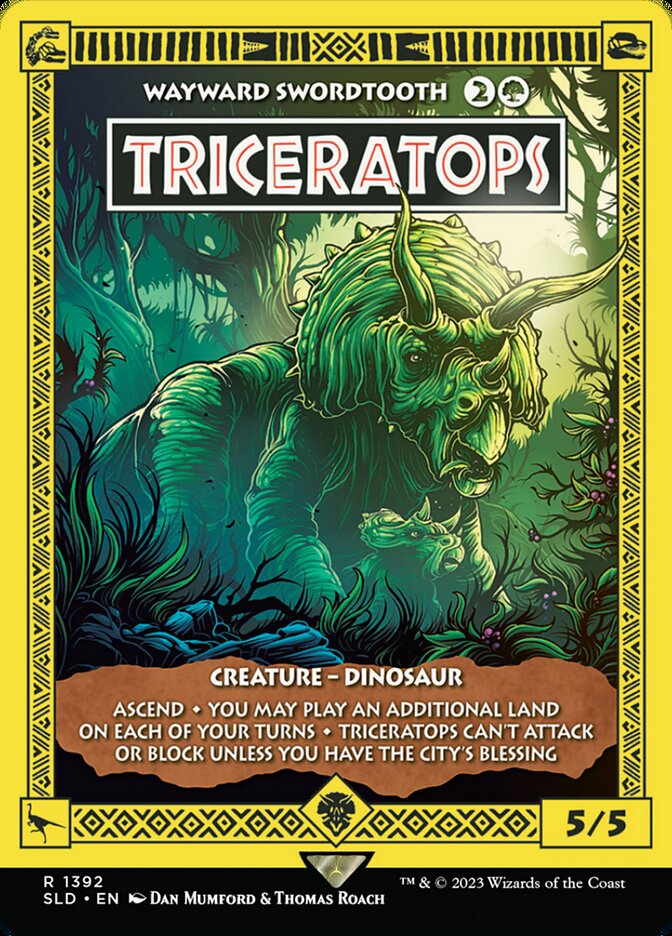Gladiodonte Descontrolado / Wayward Swordtooth - Magic: The Gathering - MoxLand