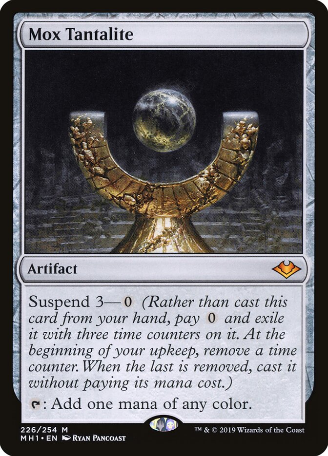 Mox de Tantalita / Mox Tantalite - Magic: The Gathering - MoxLand