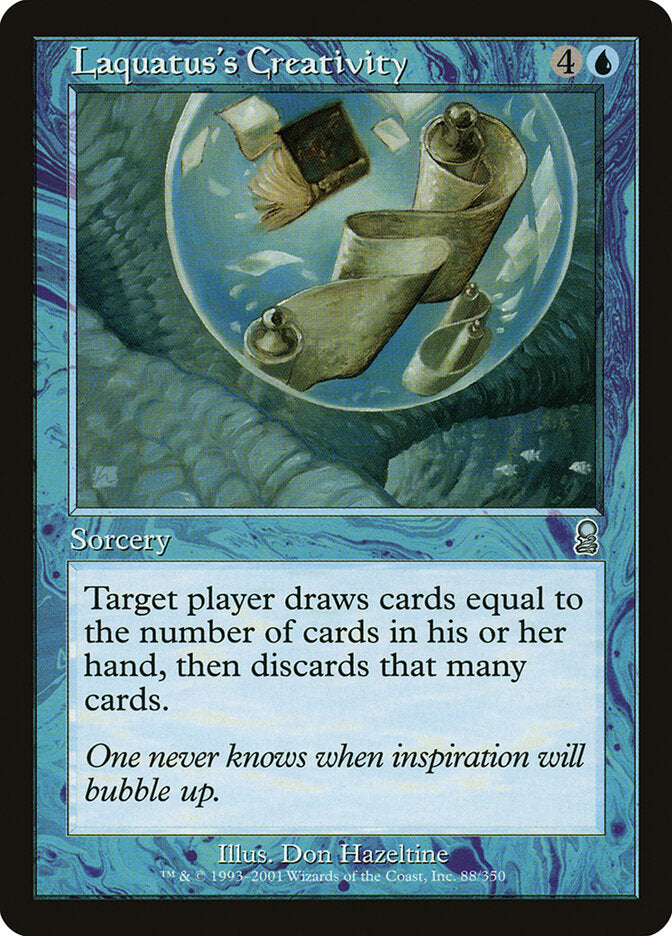 Criatividade de Laquatus / Laquatus's Creativity - Magic: The Gathering - MoxLand