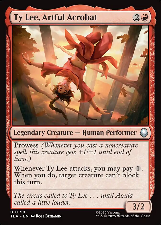 Ty Lee, Acrobata Habilidosa / Ty Lee, Artful Acrobat - Magic: The Gathering - MoxLand