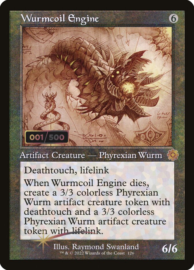 Máquina a Vorme Espiralado / Wurmcoil Engine - Magic: The Gathering - MoxLand