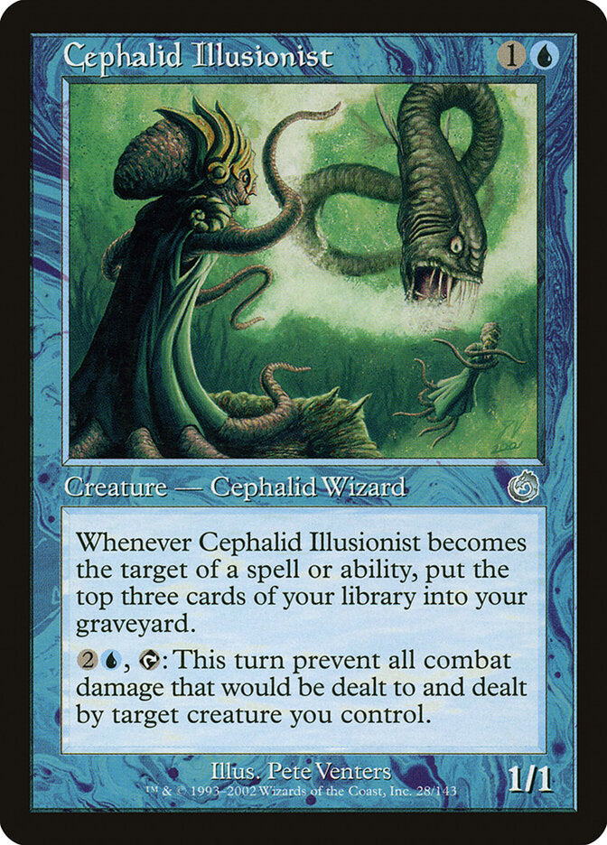Ilusionista Cefálida / Cephalid Illusionist - Magic: The Gathering - MoxLand