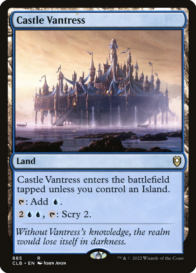 Castelo de Vantreza / Castle Vantress - Magic: The Gathering - MoxLand