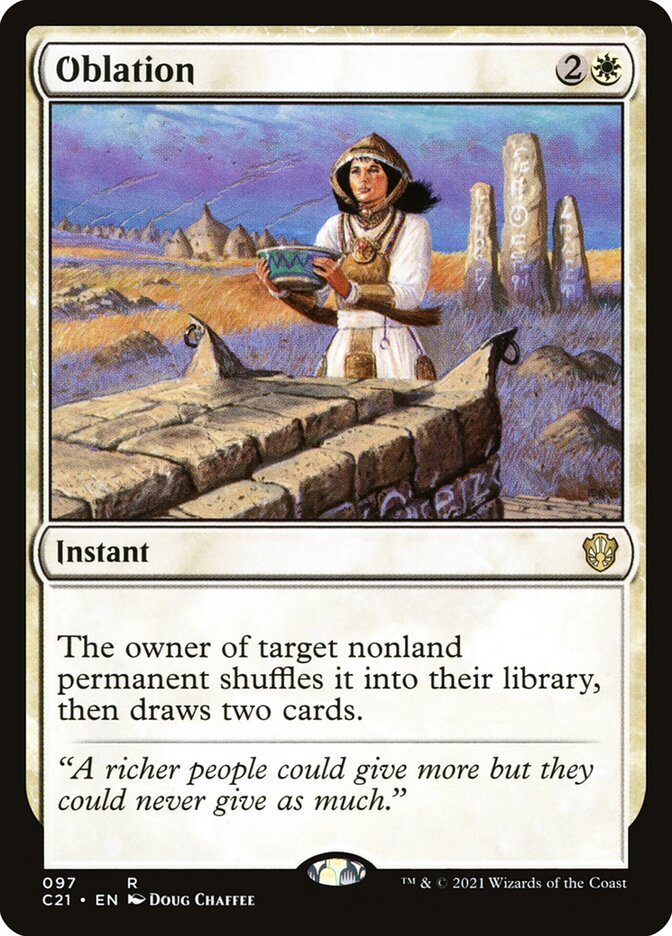 Oblação / Oblation - Magic: The Gathering - MoxLand