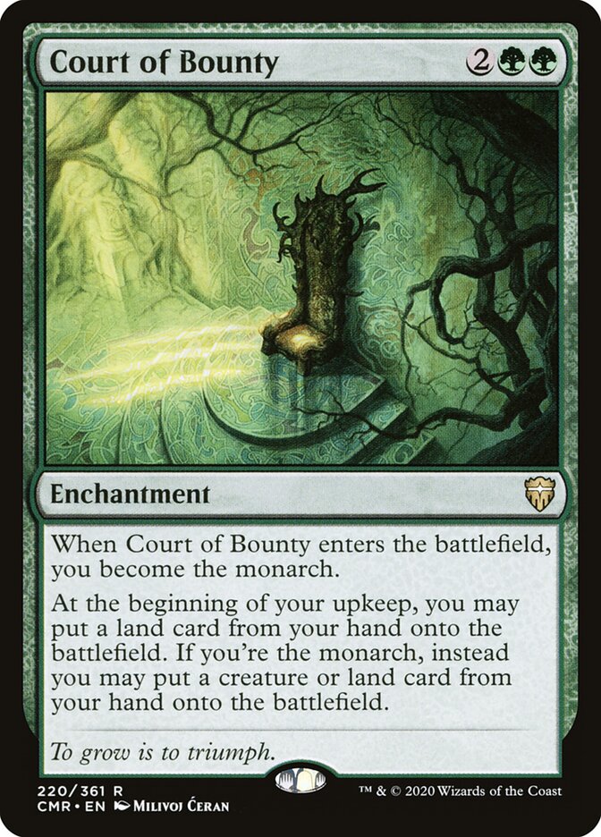 Corte da Generosidade / Court of Bounty - Magic: The Gathering - MoxLand