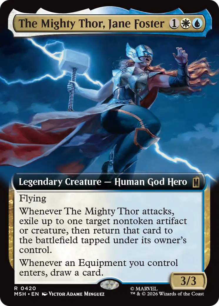 The Mighty Thor, Jane Foster - Magic: The Gathering - MoxLand
