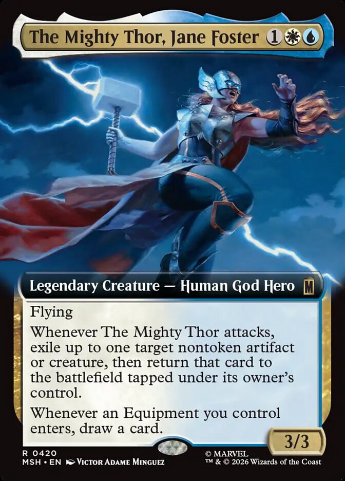 The Mighty Thor, Jane Foster - Magic: The Gathering - MoxLand