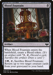 Fonte de Sangue / Blood Fountain - Magic: The Gathering - MoxLand