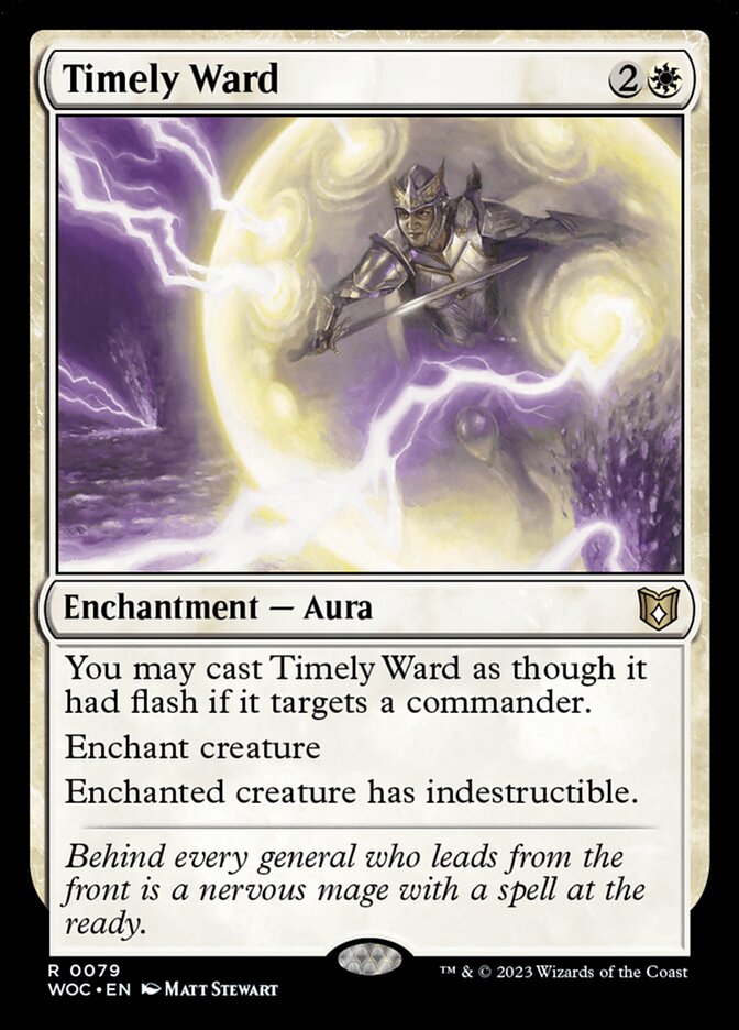 Proteção Providencial / Timely Ward - Magic: The Gathering - MoxLand