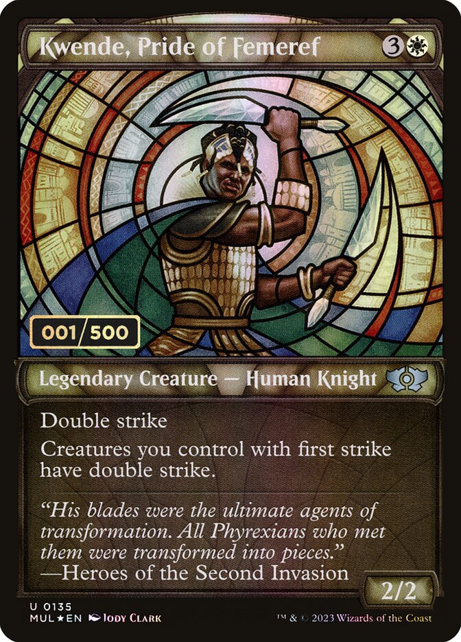 Kwende, Orgulho de Femeref / Kwende, Pride of Femeref - Magic: The Gathering - MoxLand