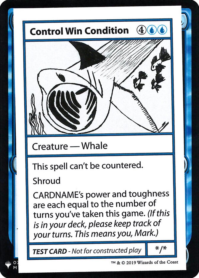 Control Win Condition - Magic: The Gathering - MoxLand