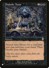 Tutor Diabólico / Diabolic Tutor - Magic: The Gathering - MoxLand