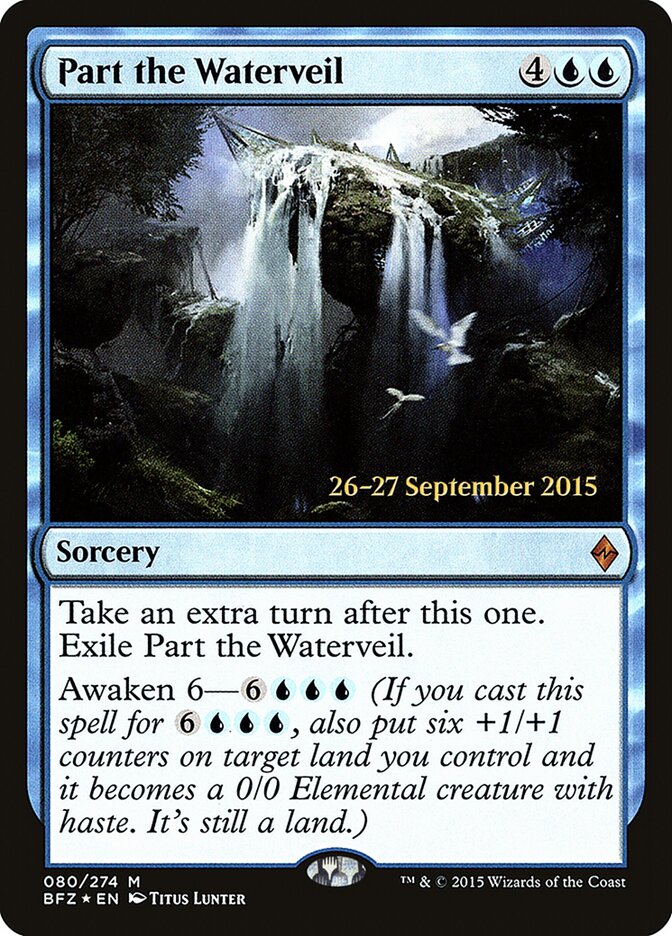 Repartir o Véu d'Água / Part the Waterveil - Magic: The Gathering - MoxLand