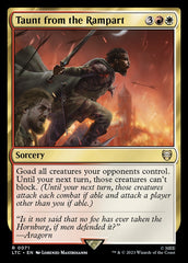 Provocar das Ameias / Taunt from the Rampart - Magic: The Gathering - MoxLand