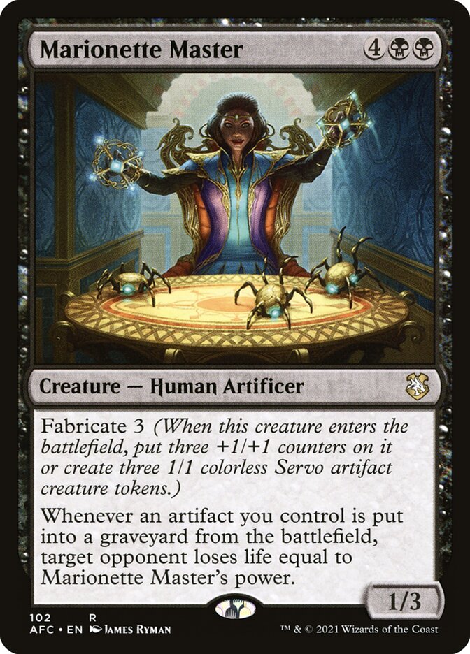 Mestra das Marionetes / Marionette Master - Magic: The Gathering - MoxLand