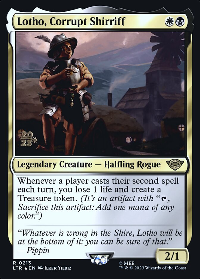 Lotho, Condestável Corrupto / Lotho, Corrupt Shirriff - Magic: The Gathering - MoxLand